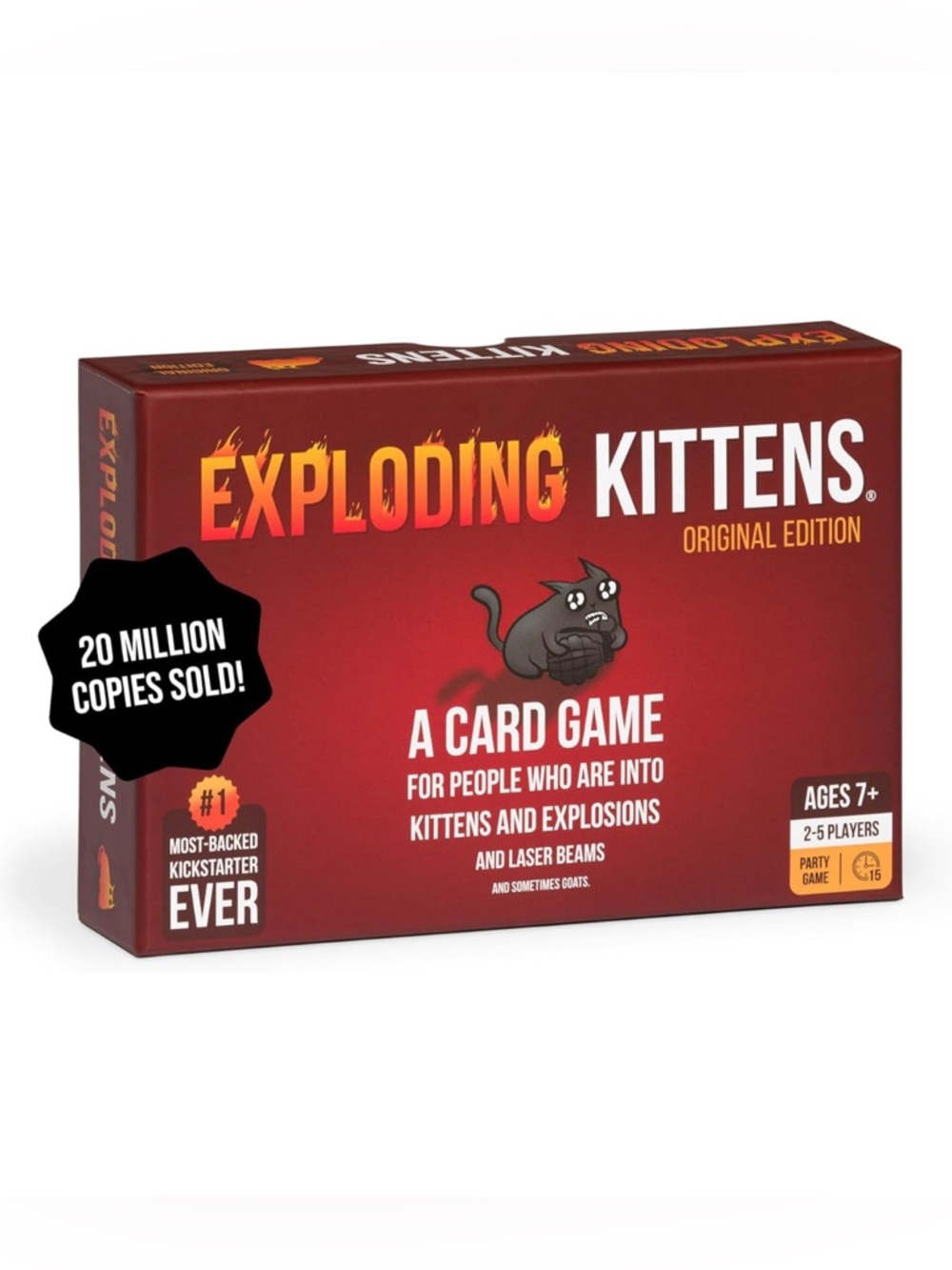 New - EXPLODING KITTENS Card Game Original Edition